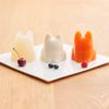 H concept H concept DA-1261-BK Object Mold Bio Black + d Cat Cup Infinite Cat Making Machine