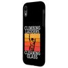Climbing Ladders Cleaning Glass Window Cleaner Case for iPhone XR