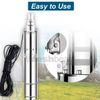 500W DC 48V 3" Solar Pump Submersible Pump Bore Deep Well Pump + MPPT Controller
