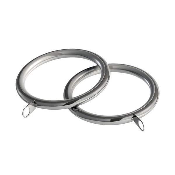 Speedy Products 28mm Standard Lined Ring Pk 8 Chrome