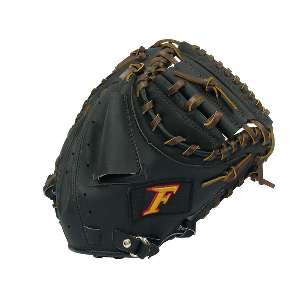 Falcon Boys Soft Catcher Mitt LH (Right Throw) CM-4041 Black M