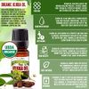 BodyJ4You Jojoba Oil Piercing Aftercare Solution | Gauges Ear Lobe Nose Lip Nipple Navel Belly | USDA 100% Organic Natural Unrefined Moisturizing Wax | 5ml