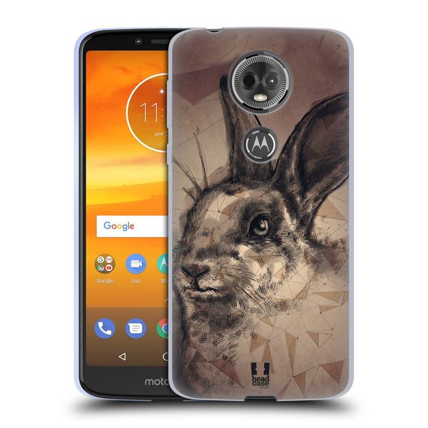 Head Case Designs Hop Polysketch Soft Gel Case Compatible With Motorola Moto E5 Plus