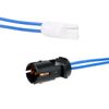 CGEAMDY Pack of 2 LED Headlight Decoder, Eliminates Lighting Faults, Adapter Headlight Error Free Decoder Device Resistor, Car Accessories Lamp Holder