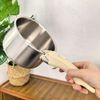 2PC Removable Handle for Detachable Cookware, Suitable for All Cookware, Cream White