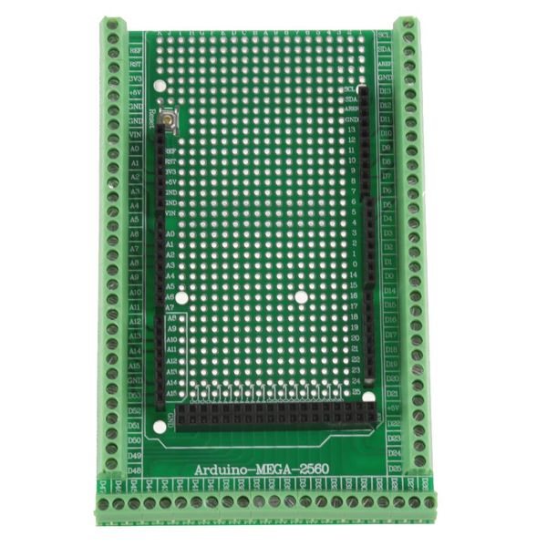 FTVOGUE Electronics Salon Prototype PCB Screw Terminal Module Block Shield Board DIY Soldering Kit MEGA-2560 1