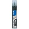 Pilot Frixion Erasable Rollerball Set 0.7 mm (Single Pen) with 3 refills - Black