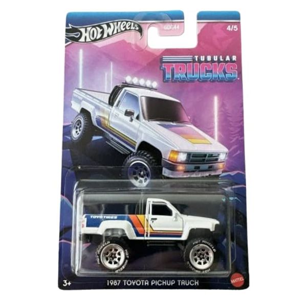 Hot Wheels 1987 Toyota Pickup Truck, Tubular Trucks 4/5