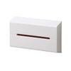 ideaco WALL2 White Regular Size Tissue Holder for Any Wall (Wall to White)