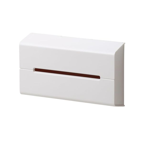 ideaco WALL2 White Regular Size Tissue Holder for Any Wall (Wall to White)