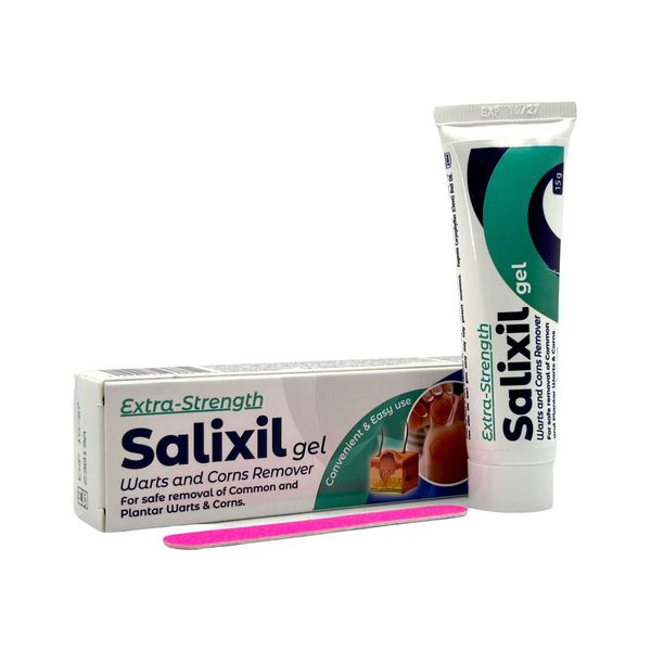 Salixil Gel - Extra Strength Advanced Treatment for Common Warts, Plantar Wart.