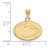 Penn State Small (1/2 Inch) Pendant (Gold Plated)
