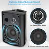Herdio Indoor Outdoor Bluetooth Speakers Waterproof Wireless Patio Wall Mount -