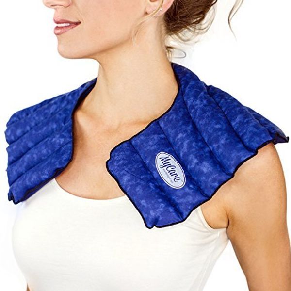 MyCare Shoulder Heating Pad – The Original Microwaveable Shoulder Wrap for Sore, Stiff Neck and Shoulder Muscle Relief - Natural, Comfortable and Safe Therapy That Works