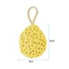 Dadabig 5 PCS Hydrophilic Sponge Bath, Bath Sponges Loofahs Exfoliating Scrubber Balls Natural Sea Sponge for Baby Adult Bathroom Supplies, 4 Colors, 9.5 * 8.5 * 3.5cm