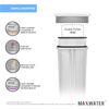 Max Water WH Water Filter Set 20" x 2.5"  Sediment, Cation  CTO Set