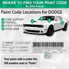 ERA Paints PF2/NF2 - Spitfire for DODGE Exact Match Automotive Touch Up Paint Jar - Basic Kit