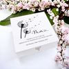 ukgiftstoreonline Mum Remembrance Personalised Wooden Keepsake Memory Box (Medium)