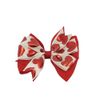 Red Hearts Hair Bow