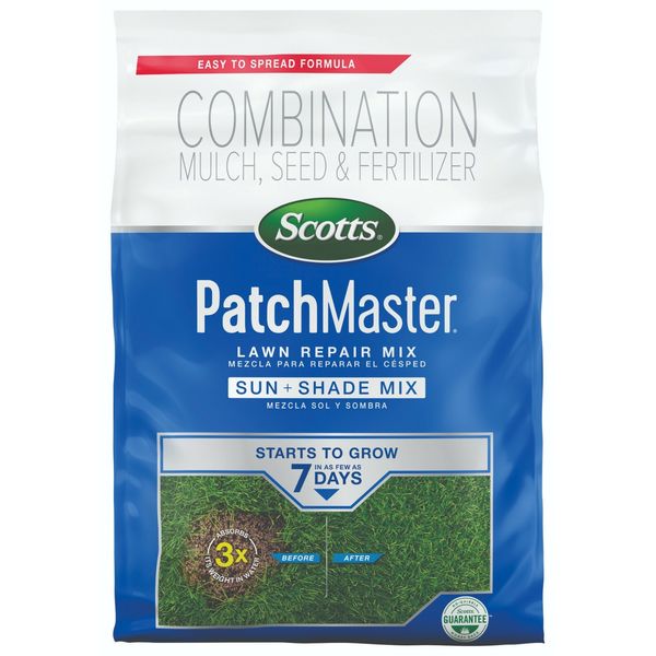Scotts PatchMaster Lawn Repair Mix Sun + Shade Mix 10 lbs.