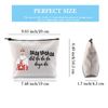 Hamilton King George III Funny Gift Makeup Bag for Lover (Dat Da Makeup EU)
