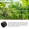 Rebower 4 Pack Screw Thread Protector Cover Rubber End Caps, [for Screw, Bolt, Rod End Cap] - 4"(100mm) ID/Black