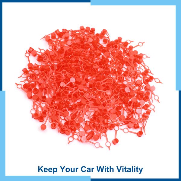 Universal Pack(300) Car M6 Rubber Nipple Grease Fitting Dust Cap Cover