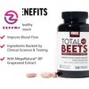 Total Beets Blood Pressure Support Supplement with Nitrates & Grapeseed Extract 