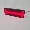Red Reflector Hitch Cover LED Brake Sequential Signal Reverse Light 2" Receiver