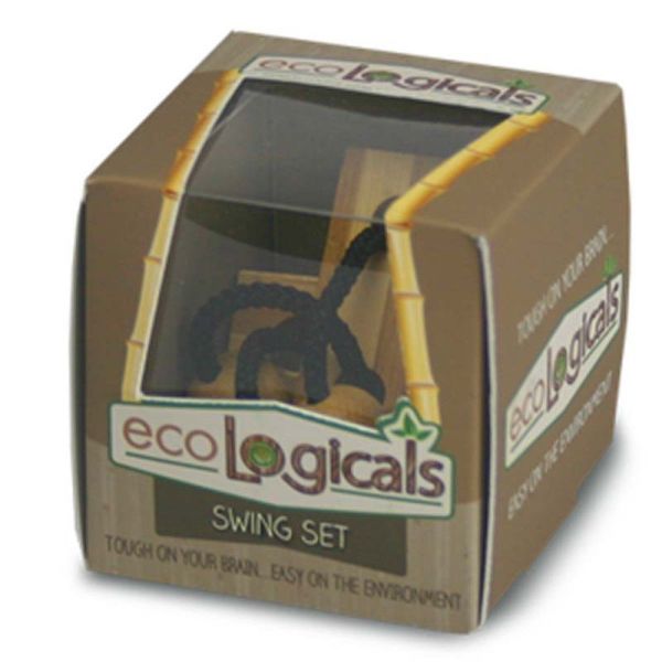 Ecologicals - Swing Set Puzzle Bamboo Brainteaser