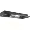 36 inch Kitchen Under Cabinet Range Hood 2 Speed 280CFM Vent w/LED Black