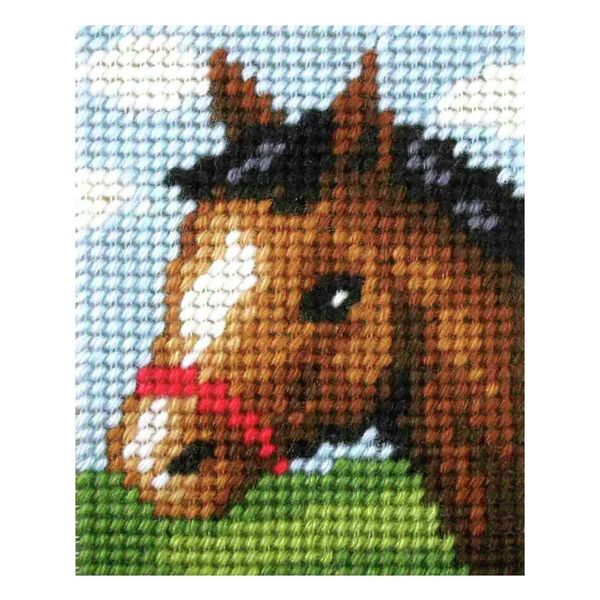 Orchidea ORC.9724 Friendly Foal Beginner Tapestry MiniKit 17x20½cm