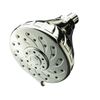 Wall-mounted chrome filter shower head by Culligan