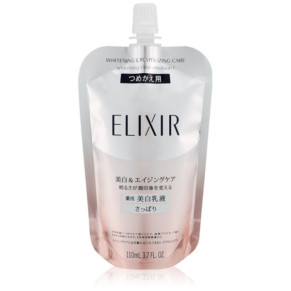 Elixir White Clear Emulsion C 1 (Refill) 4.3 fl oz (110 ml) (Quasi Drug)