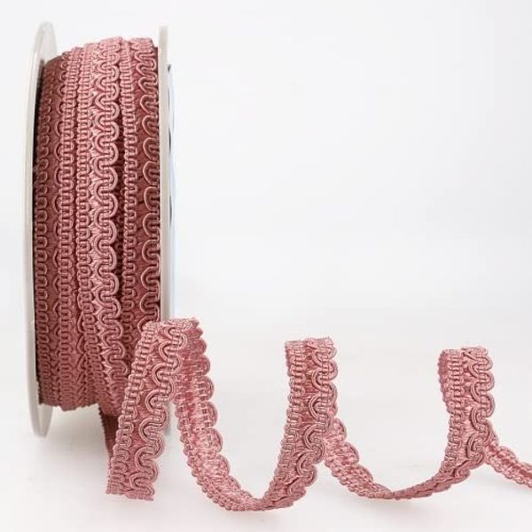 Rayon Braid Trim Pink - per metre