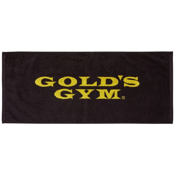 GOLD'S GYM Workout Towel Sports Towel Black