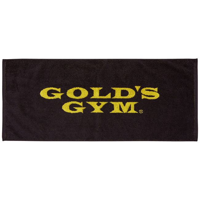 GOLD'S GYM Workout Towel Sports Towel Black