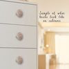Gotham Decor Cute Patriotic Chicken USA Drawer Knob/Cabinet Knobs/Drawer Pulls