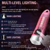 900 Lumens LED Torch Mini Keychain Flashlight Rechargeable Pocket EDC Lamp Light