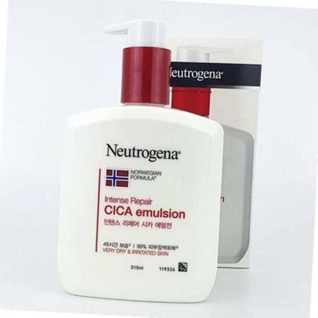 Neutrogena Emulsion Neutrogena Intense Repair Cica Emulsion Body Lotion 310ml