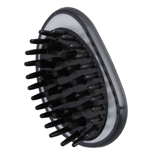 aisen BU311 Men's Shampoo Brush, Black, Product Size: Width 4.3 x Depth 1.8 x Height 5.9 inches (11 x 4.5 x 15 cm)