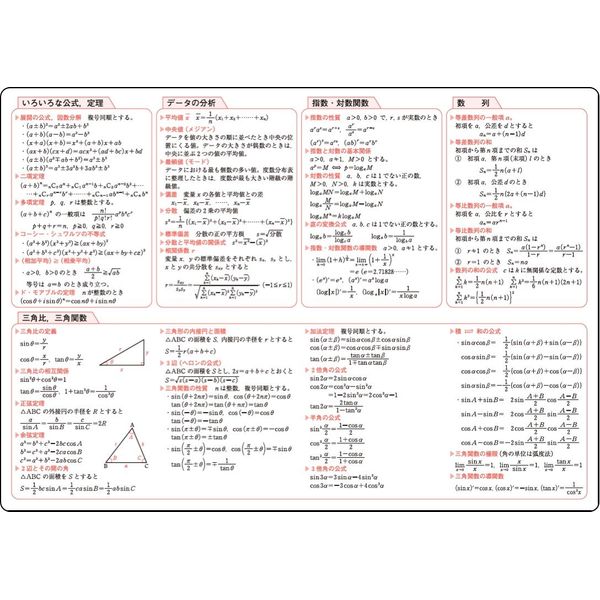 ajiki (Theorems and Formulas: Mathematics) B5 Masken Goods