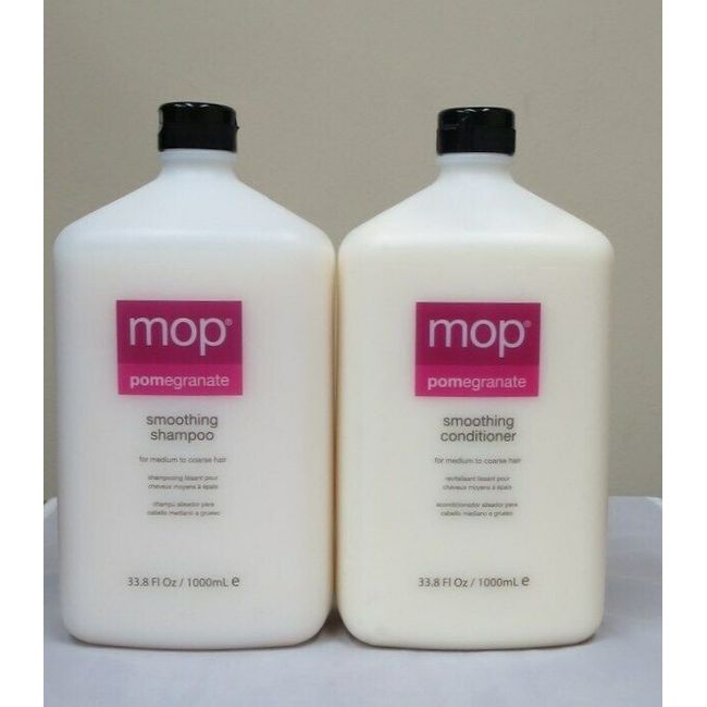 MOP Pomegranate Smoothing Shampoo & Conditioner 33.8 oz Duo