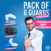 Mouth Guard for Grinding Teeth [6 Pack] 1 Size for Heavy Grinding