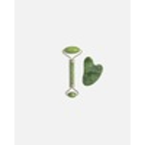 Gua Sha e Roller Set (Jade)