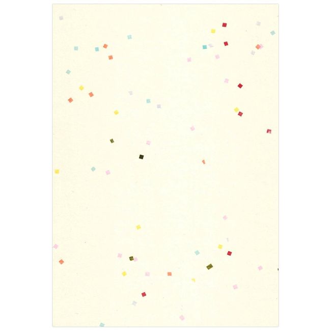 Washi Kawasumi OA Washi Hanagoyomi Cream A4 Size, 25 Sheets