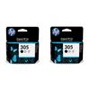HP Original 305 Black, Multipack 2 Pack