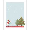 3D Pop Up Nutcracker Medium Snowglobe Christmas Card