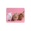 Destination Vinyl Ltd Cute Fluffy Bunny Rabbits Mouse Mat Pad - Easter Pink Computer Fun #15108