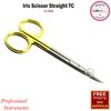Iris Scissor TC 11.5cm Straight Dissecting Delicate Tissues Eye Suture Scissors